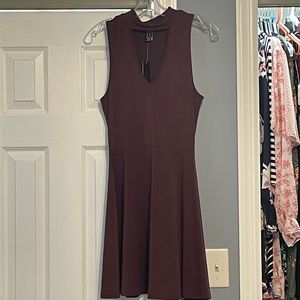 Wine Colored Dress